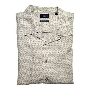 Haggard Button down Shirt short sleeve Men's Size large